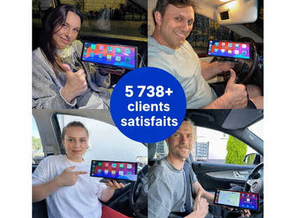 Écran CarPlay avec Caméra Embarquée | La Technologie Suprême®